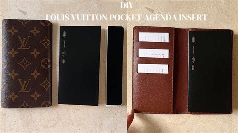 lv pocket agenda refill